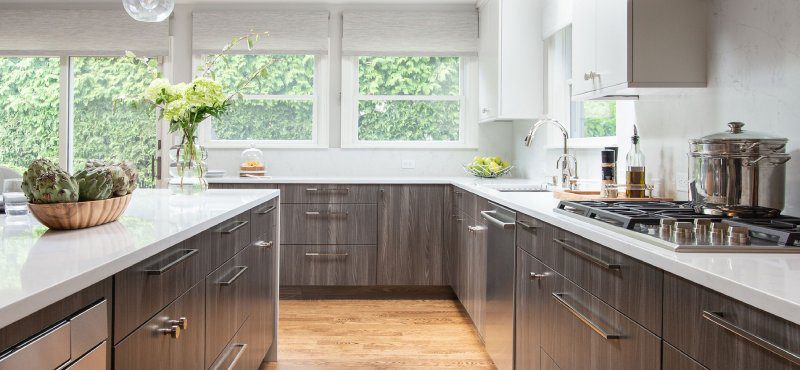 Interior of the Modern Kitchen